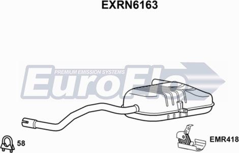 EuroFlo EXRN6163 - Son səsboğucu furqanavto.az