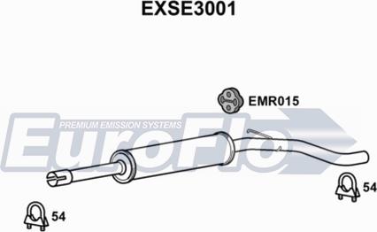 EuroFlo EXSE3001 - Orta Səsboğucu furqanavto.az