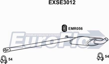 EuroFlo EXSE3012 - Orta Səsboğucu furqanavto.az