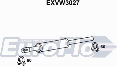 EuroFlo EXVW3027 - Orta Səsboğucu furqanavto.az