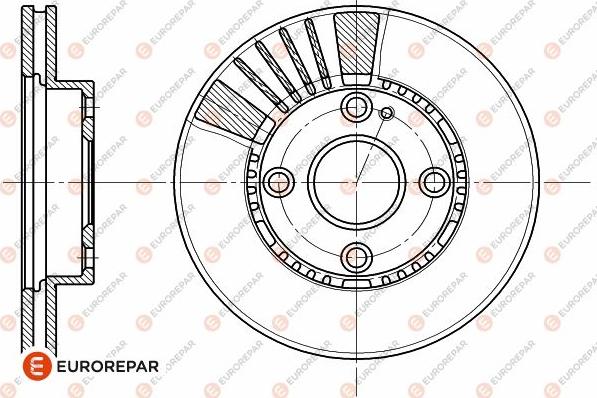 EUROREPAR 1642755980 - Əyləc Diski furqanavto.az