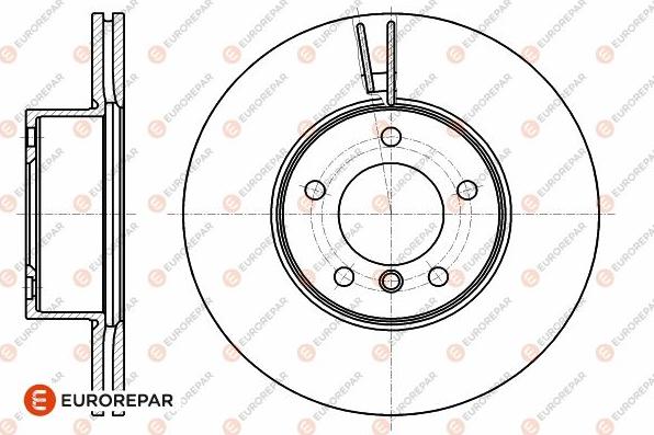 EUROREPAR 1642755780 - Əyləc Diski furqanavto.az