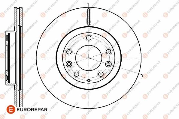 EUROREPAR 1642761580 - Əyləc Diski furqanavto.az