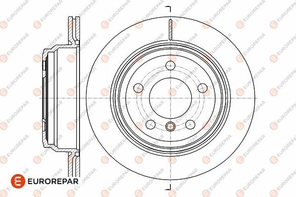 EUROREPAR 1642774380 - Əyləc Diski furqanavto.az