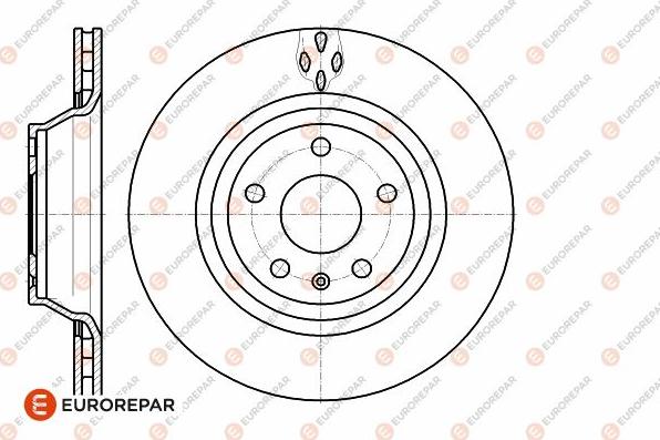 EUROREPAR 1642770280 - Əyləc Diski furqanavto.az