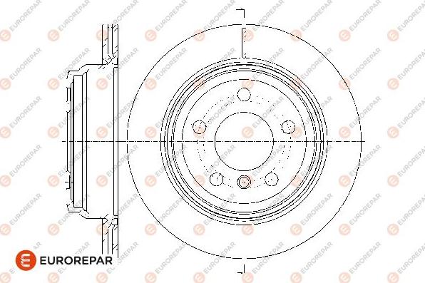 EUROREPAR 1667857080 - Əyləc Diski furqanavto.az