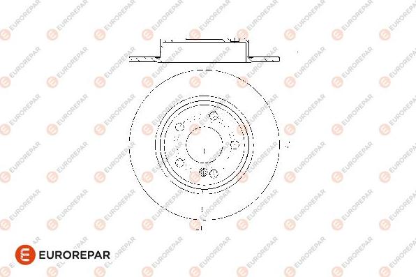 EUROREPAR 1667865480 - Əyləc Diski furqanavto.az