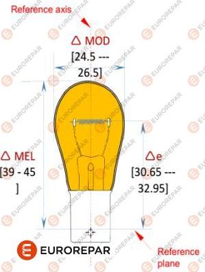 EUROREPAR 1616430980 - Lampa, göstərici furqanavto.az