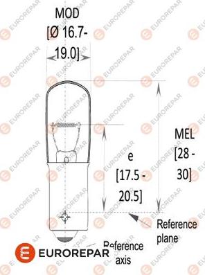 EUROREPAR 1616431080 - Lampa, göstərici furqanavto.az