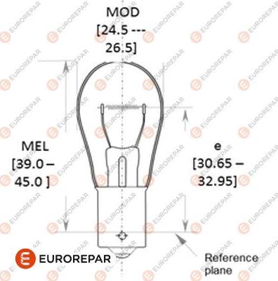 EUROREPAR 1616431280 - Lampa, göstərici furqanavto.az