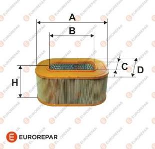 EUROREPAR E147003 - Hava filtri furqanavto.az