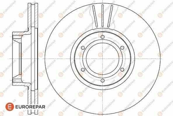 EUROREPAR 1618883880 - Əyləc Diski furqanavto.az