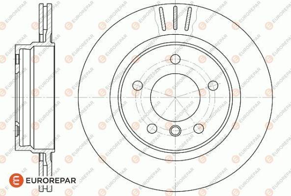 EUROREPAR 1618879980 - Əyləc Diski furqanavto.az