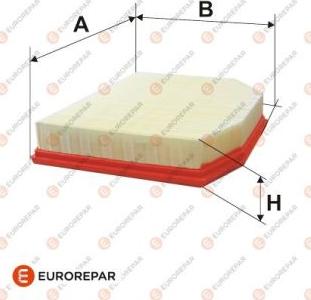 EUROREPAR 1612865780 - Hava filtri furqanavto.az