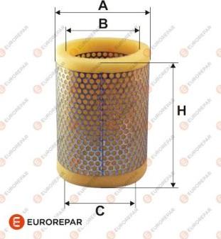 EUROREPAR 1612867180 - Hava filtri furqanavto.az