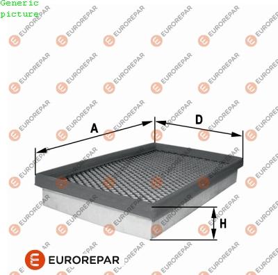 EUROREPAR 1680344580 - Hava filtri furqanavto.az