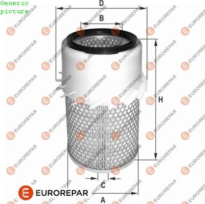 EUROREPAR 1680340480 - Hava filtri furqanavto.az