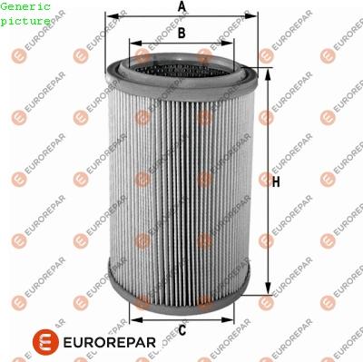 EUROREPAR 1680340280 - Hava filtri furqanavto.az