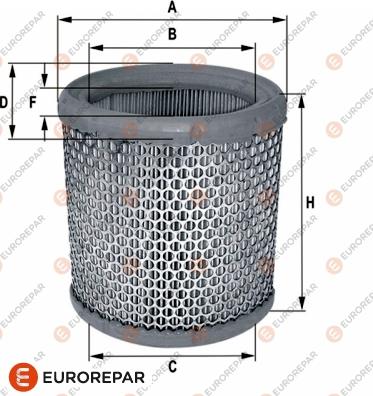 EUROREPAR 1680348980 - Hava filtri furqanavto.az