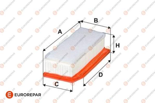 EUROREPAR 1682949580 - Hava filtri furqanavto.az