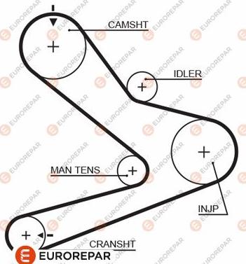 EUROREPAR 1633134880 - Vaxt kəməri furqanavto.az
