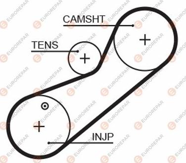 EUROREPAR 1633135480 - Vaxt kəməri furqanavto.az