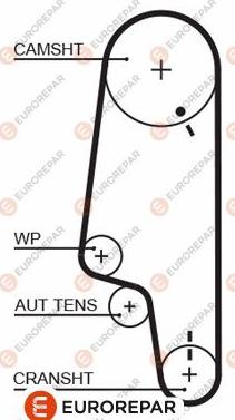 EUROREPAR 1633129380 - Vaxt kəməri furqanavto.az