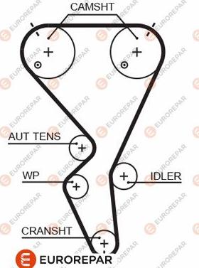 EUROREPAR 1633127180 - Vaxt kəməri furqanavto.az
