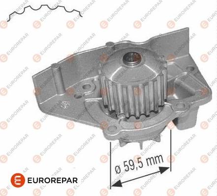 EUROREPAR 1637173180 - Su nasosu furqanavto.az