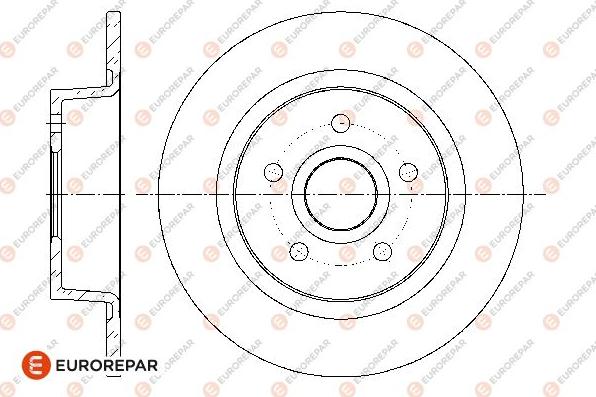 EUROREPAR 1676007880 - Əyləc Diski furqanavto.az