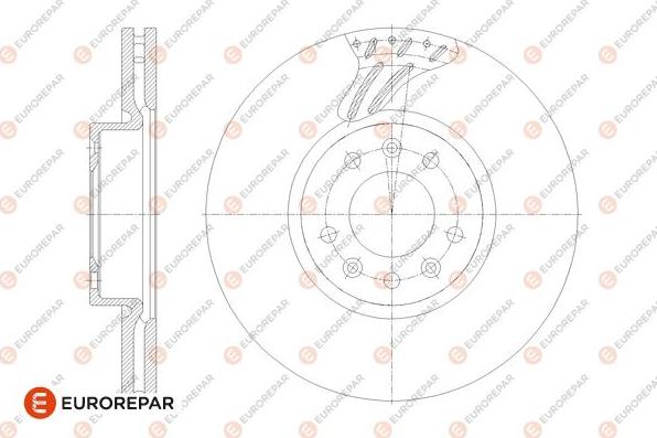 EUROREPAR 1676011780 - Əyləc Diski furqanavto.az