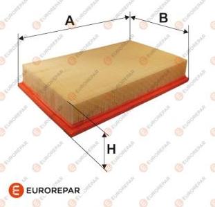 EUROREPAR E147075 - Hava filtri furqanavto.az