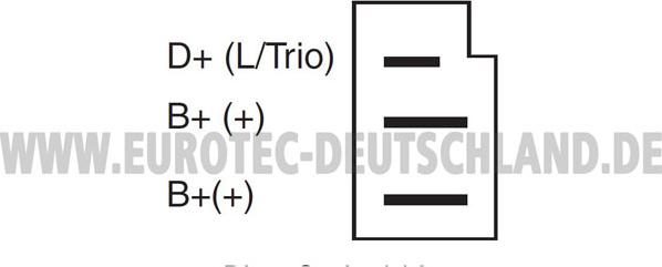 Eurotec 12060458 - Alternator furqanavto.az