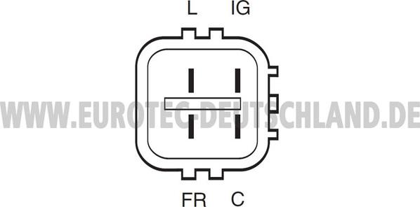 Eurotec 12060074 - Alternator furqanavto.az