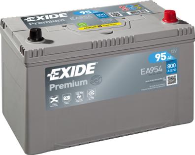 Exide EA954 - Başlanğıc batareyası furqanavto.az