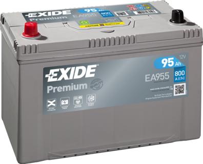 Exide EA955 - Başlanğıc batareyası furqanavto.az