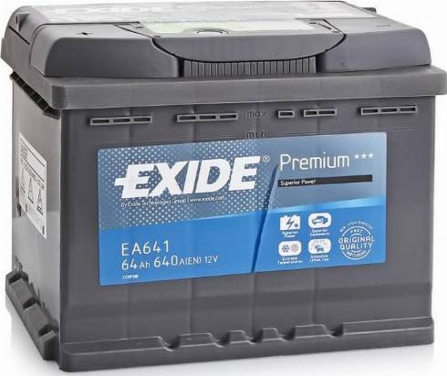 Exide EA641 - Başlanğıc batareyası furqanavto.az