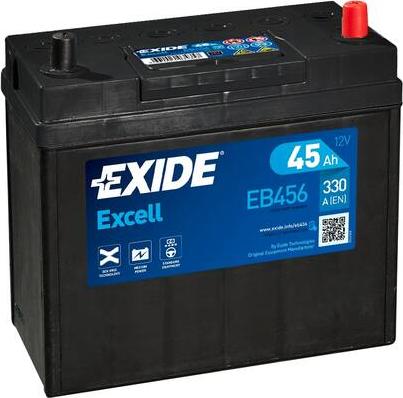 Exide EB456 - Başlanğıc batareyası furqanavto.az