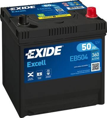 Exide EB504 - Başlanğıc batareyası furqanavto.az