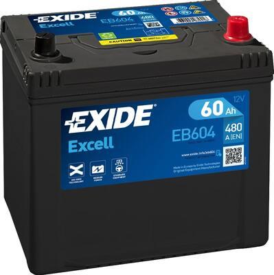 Exide EB604 - Başlanğıc batareyası furqanavto.az