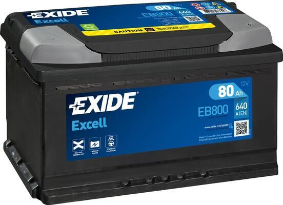 Exide EB800 - Başlanğıc batareyası furqanavto.az