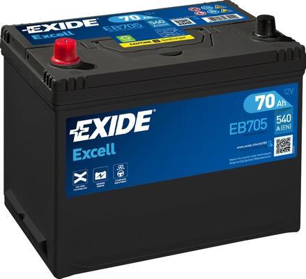 Exide EB705 - Başlanğıc batareyası furqanavto.az