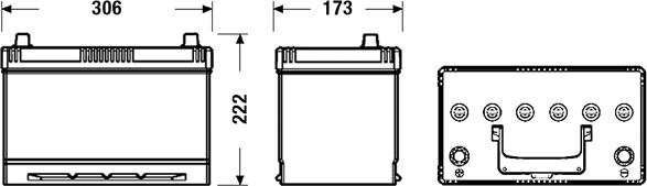 Exide EC905 - Başlanğıc batareyası furqanavto.az