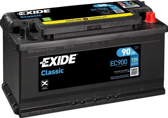 Exide EC900 - Başlanğıc batareyası furqanavto.az