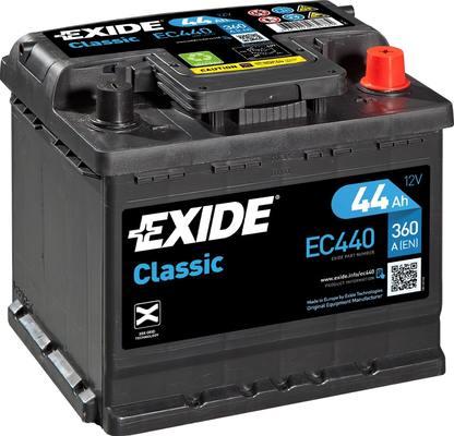 Exide EC440 - Başlanğıc batareyası furqanavto.az