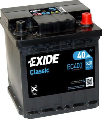 Exide EC400 - Başlanğıc batareyası furqanavto.az