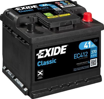 Exide EC412 - Başlanğıc batareyası furqanavto.az