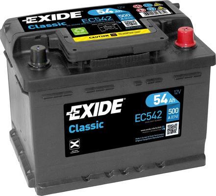 Exide EC542 - Başlanğıc batareyası furqanavto.az