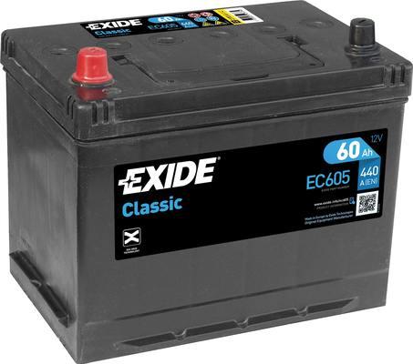 Exide EC605 - Başlanğıc batareyası furqanavto.az