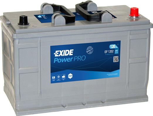 Exide EF1202 - Başlanğıc batareyası furqanavto.az